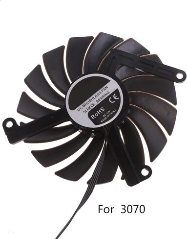 Cooling Fan Graphics Card Cooler for INNO3D RTX3070 LHR 8GB TWINX2 BlackGold Extreme Video Card Fan Cooler in Saudi Arabia