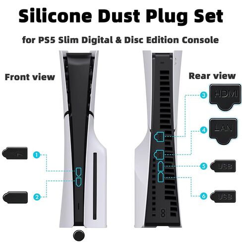طقم مبرد SSD وغطاء غبار لجهاز PS5 Pro/PS5 Slim in Kuwait