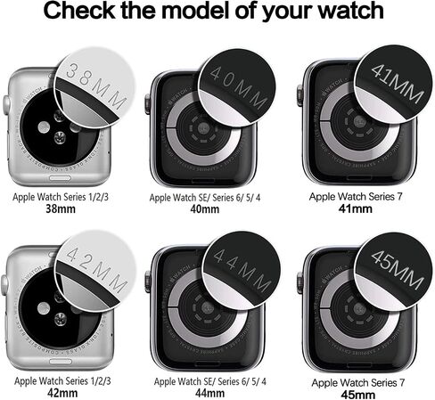 YMHML Compatible with Apple Watch 42mm Series 3/2/1 Case with Built-in Tempered Glass Screen Protector, Thin Guard Bumper Full Coverage Hard Cover for iWatch Accessories in Saudi Arabia