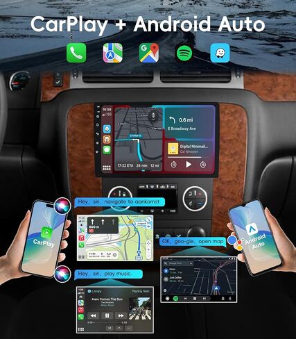 4G+64GB Car Radio for Chevy Silverado 2007-2013 Tahoe Yukon GMC Sierra in Saudi Arabia
