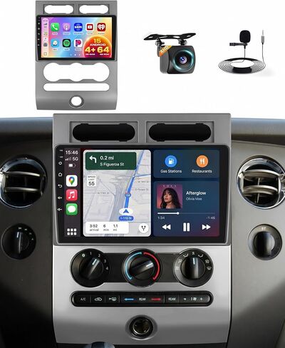 4+64G Android 15 Car Stereo for Ford Expedition 2007-2014, 9" Touchscreen in Saudi Arabia