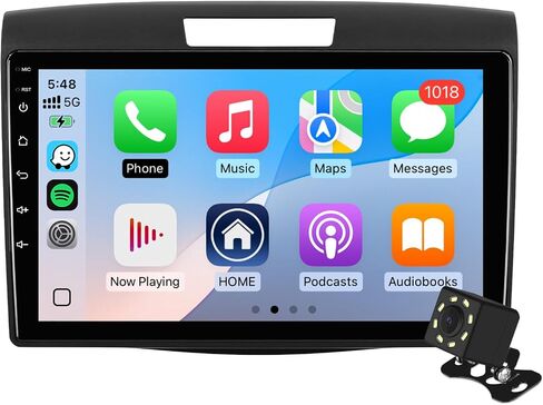 9 Inch IPS Touchscreen Android 14 Car Stereo for Honda CR-V 2012-2016 with Wireless CarPlay & Android Auto 2+64GB Car Radio, Support GPS, WiFi 6, Bluetooth,5.4, FM Radio, Backup Camera, SWC, Dual USB in Saudi Arabia