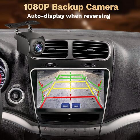 5G WiFi Car Radio for Dodge Journey 2011-2019: [4Core 64G ROM] 9'' HD Touch Screen Stereo with Wireless Carplay Android Auto GPS Bluetooth FM RDS SWC Mirror Link Backup Camera in Saudi Arabia