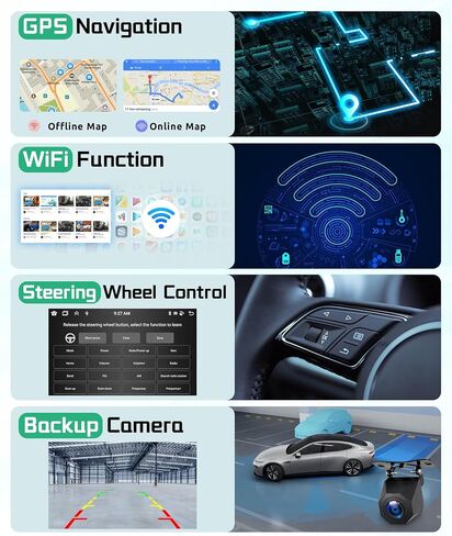8 Core Car Radio for Toyota Yaris 2005–2011,7'' IPS Touchscreen Stereo with 4+64G Android 15 5G WiFi USB&Type-C Port Android Auto GPS BT5.0 FM/RDS Rear View Cam for Yaris CarPlay in Saudi Arabia