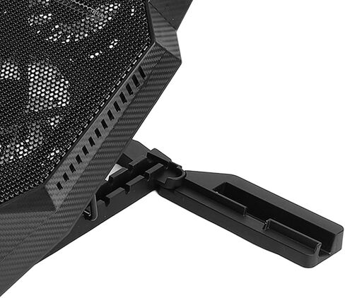 Laptop Cooling Pad, 3500RPM Type C 12 Fans 5 Height Adjustable Portable Cooler Stand with Powerful Airflow, for Laptop and Tablet in Saudi Arabia