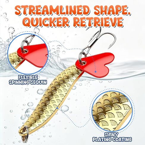 25 in 1 Fishing Lures Kit, Surprise Fishing Bait Set with 3D Eyes Poppers, Minnows, Crankbait, Frogs & Shrimp, Freshwater Fish Tackle Gear Gifts for Men Father Husband in Saudi Arabia