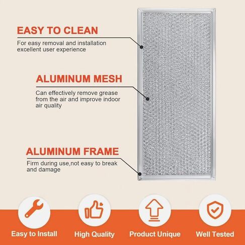 Compatible Filter for Whirlpool WMH53521HW06 WMH53521HZ0 WMH53521HZ06 WMH54521HS0 WMH73L20AS0 WMH75520AB0 WMH75520AW0 WMH76718AB0 WMH76718AS0 WMH76718AW0 Microwave in Kuwait