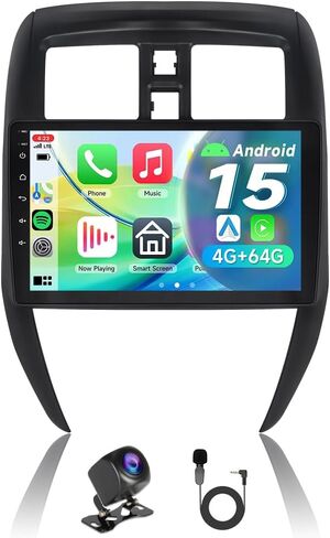 ASURE Android 15 8-Core Car Stereo Radio for Nissan Versa Sedan 2015-2019 in Saudi Arabia