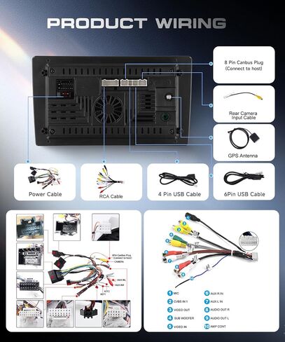 4G+128G Android 15 Car Stereo for Chevrolet Chevy Camaro 2008-2015 in Kuwait