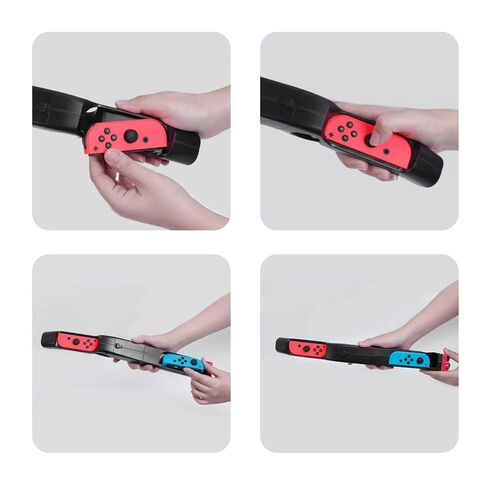 قبضة يد HEATFUN Joy-Con لجهاز نينتندو سويتش، حامل فقط، أسود in Kuwait