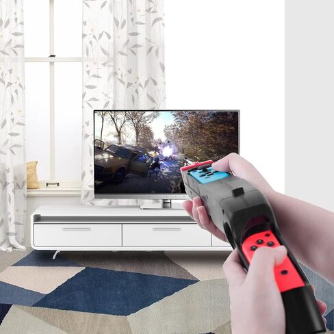قبضة يد HEATFUN Joy-Con لجهاز نينتندو سويتش، حامل فقط، أسود in Kuwait