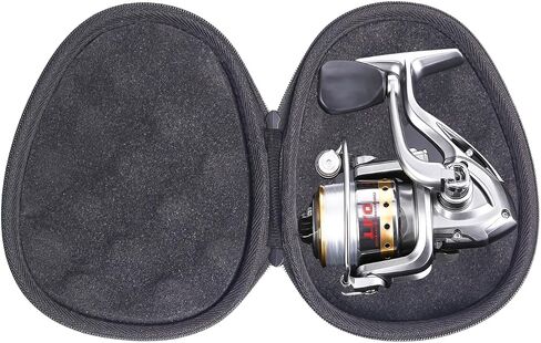 Hard Protective Travel Case Compatible with Baitcasting/Bater/Giratório/Raft Reel Fishing Accessories Bolsa de armazenamento in Saudi Arabia