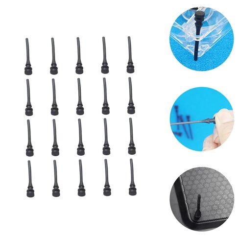 Generic 20pcs PC Case Fan Screws Silicone Noise Canceling Long Screws for Computer Cooling Easy to Install in Kuwait