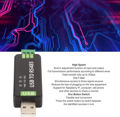 USB to RS485 to FT232RL Chip Adapter with Stable Transmission Rate for Various Systems in Saudi Arabia