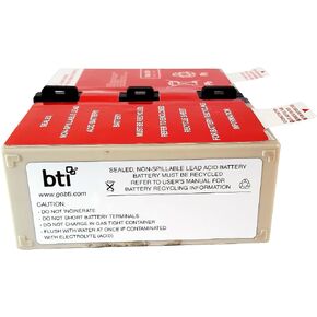 REPLACEMENT UPS BATTERY CARTRIDGE APCRBC123-SLA123 FOR APC SMT750RM2UC SMT750RM2 in Kuwait