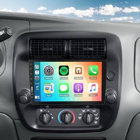 9" Single Din Car Stereo Radio for Ford Ranger 1998-2011 w/Carplay Car MP5 in Saudi Arabia
