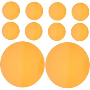 10pcs round 15cm Orange PET Adhesive Color Correction Light Filter Film in Saudi Arabia