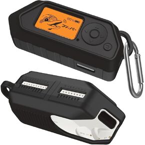 Silicone Case for Flipper, Soft Protective Cover for Flipper Device, Anti-Scratch Protective Cover with Carabiner (Black) in Saudi Arabia