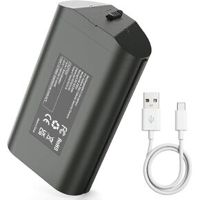SAPBJ 12000mAh Extra Replacement Battery for Tactacam Defend 360 Cellular Security Camera, Rechargeable Lithium-ion Battery Backup, Support Solar Panel Charge in Kuwait