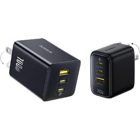 Baseus 70W USB C Charger and Baseus 100W USB C Charger Block in Saudi Arabia