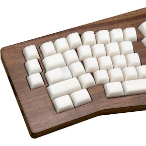 White Jade Keycaps, Double Shot SA Profile Keycaps PBT Material in Kuwait