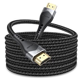 Short HDMI Cable 2FT 10K 8K 4K, HDMI 2.1 Cable 2 Foot 48Gbps in Saudi Arabia