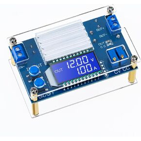 Hosyond DC to DC Buck Converter CV CC Power Supply Module Voltage Regulator, 1.2V-32V Output 12A Adjustable, for LED Drivers Battery Charging Solar Panel RV in Saudi Arabia