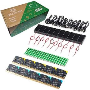 EX ELECTRONIX EXPRESS Micro:bit v2 Club Kit - Includes 10 Micro:bit Boards, 10 MicroUSB Cables, 10 Battery Holders, and 20 AAA Batteries in Saudi Arabia
