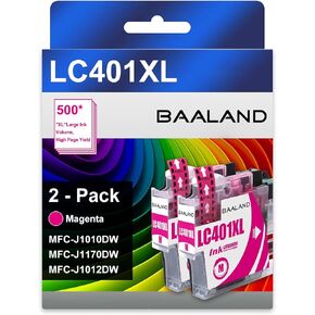 LC401XL Yellow Ink Cartridges Replacement for Brother LC401 Ink LC401XLY in Kuwait
