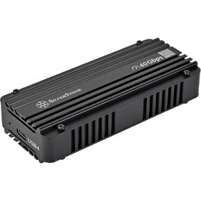 SilverStone Technology SST-MS12B-40G USB4 NVMe SSD Enclosure with Active Cooling in Saudi Arabia