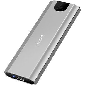 LogiLink UA0439 - حاوية القرص الصلب لمحركات الأقراص الصلبة M.2 NVMe (PCIe) SSD، USB 3.2 Gen 2، حتى 10 جيجابت في الثانية، USB-A+C in Kuwait