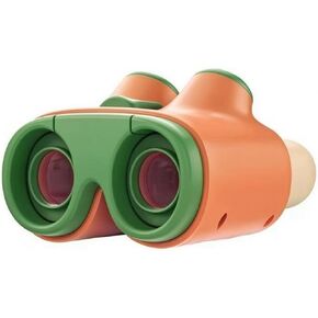 Child-Friendly Toy Binoculars | Gift Box Packaging, Portable, for Outdoor Adventuring, Pretend Play, Kids, Orange in Kuwait