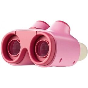 Menolana Child-Friendly Toy Binoculars | Effortless Viewing, Impact-Resistant, for Outdoor Adventuring, Kids, Pink in Saudi Arabia