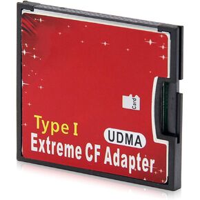 Micro-SD TF to Card Adapter Micro-SD to Compact Type I Memory Card Reader Converter / / Memory in Saudi Arabia