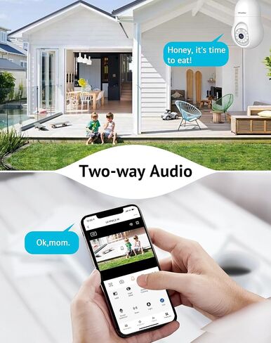 LaView 4G LTE Cellular Light Bulb Security Camera,360°2K Security Cameras Wireless Outdoor Indoor 4MP Full Color Day and Night,Motion Detection, Audible Alarm,Easy Installation (2PK) in Kuwait