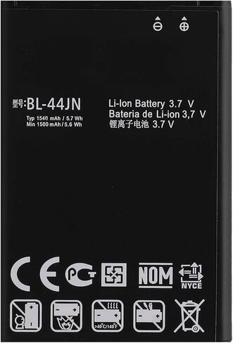 ترقية جديدة BL-44JN بطارية ل LG Ignite AS855 Connect 4G MS840 myTouch E739 أسود P970 [0 دورة] استبدال البطارية in Kuwait