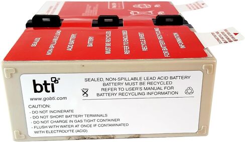 REPLACEMENT UPS BATTERY CARTRIDGE APCRBC123-SLA123 FOR APC SMT750RM2UC SMT750RM2 in Kuwait