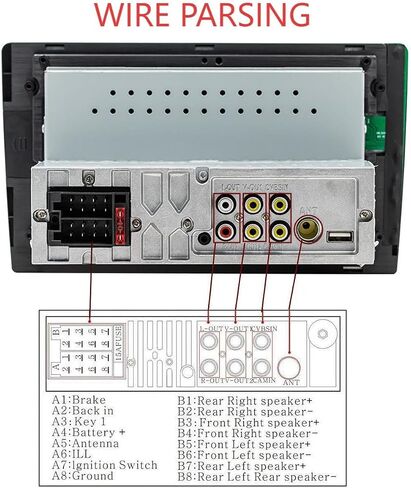 9" Single Din Car Stereo Radio for Ford Ranger 1998-2011 w/Carplay Car MP5 in Saudi Arabia