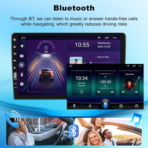 9" Single Din Car Stereo Radio for Ford Ranger 1998-2011 w/Carplay Car MP5 in Saudi Arabia