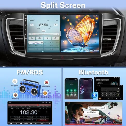 Car Radio for Ford F-250 F-350 2008-2016 with Wireless Carplay Android Auto in Kuwait