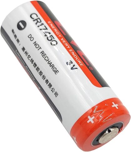 (2-Pack) CR17450 2400mAh 3V بطارية ليثيوم بديلة لبطارية التحكم الصناعية EVE CR17450 PLC in Kuwait
