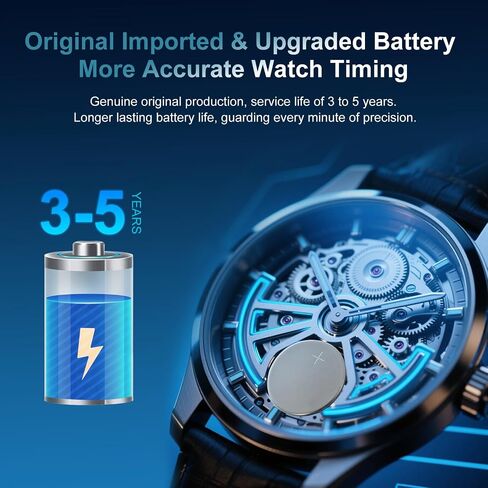 بطارية ASDAWN 3023.24T لساعة Seiko 3023-24T بطارية باناسونيك الشمسية القابلة لإعادة الشحن لمعايرة Seiko V172، V174، V175 Seiko MT920 in Kuwait