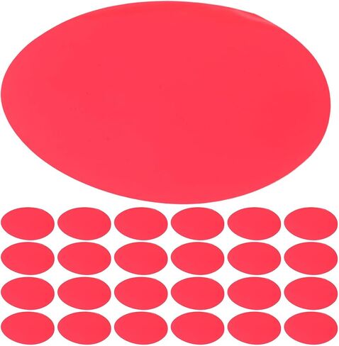 30pcs round Red PET Light Diffuser Film for Downlights Xmas in Saudi Arabia