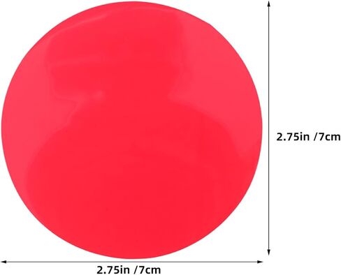30pcs round Red PET Light Diffuser Film for Downlights Xmas in Saudi Arabia