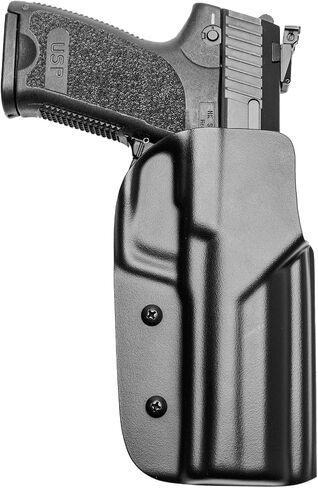 H&K USP 9/40 / 45 OWB Holster - USA Made - Fits Heckler & Koch USP 9/40 / 45 - Classic OWB Holster by Blade-Tech Holsters, Outside Waistband Open Carry (Right Hand) in Kuwait
