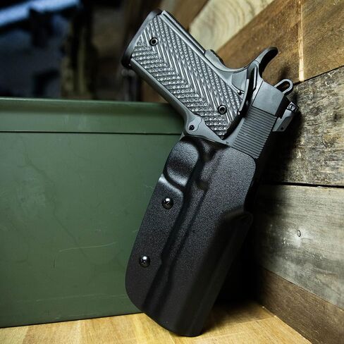 H&K USP 9/40 / 45 OWB Holster - USA Made - Fits Heckler & Koch USP 9/40 / 45 - Classic OWB Holster by Blade-Tech Holsters, Outside Waistband Open Carry (Right Hand) in Kuwait