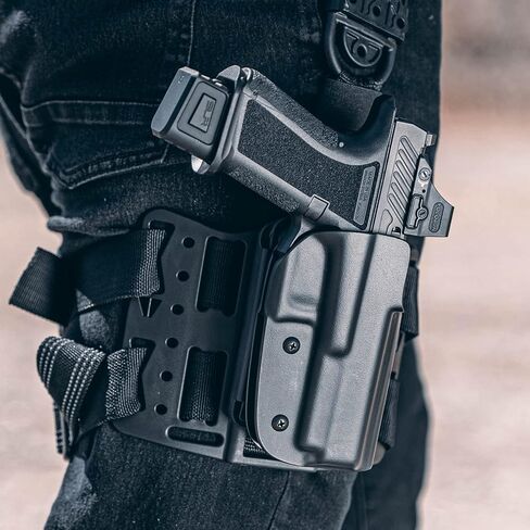 H&K USP 9/40 / 45 OWB Holster - USA Made - Fits Heckler & Koch USP 9/40 / 45 - Classic OWB Holster by Blade-Tech Holsters, Outside Waistband Open Carry (Right Hand) in Kuwait