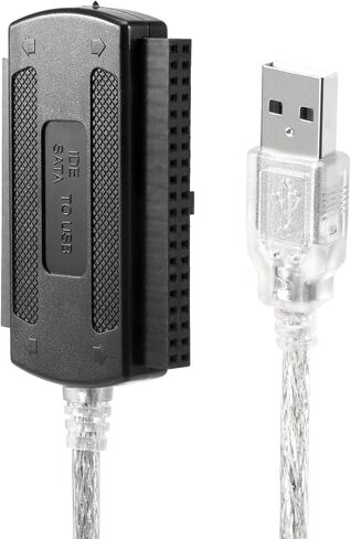 USB to SATA Adapter Cable for PC - IDE HDDs & CD/Compatible in Kuwait