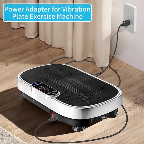 AC Power Cord for Vibration Plate Exercise Machine, for Lifepro/MERACH/Renoj/AXV Universal 3 Prong Power Cable Replacement, 6 Feet in Saudi Arabia