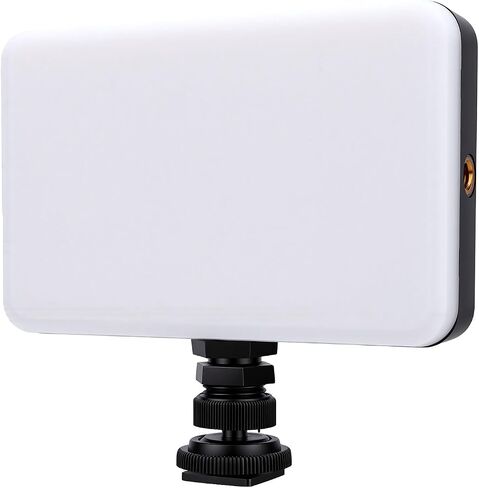 Professional Photography LED Light Cordless 3300K-5600K Adjustable with Rotating Bracket for Video Recording and Selfies Lightweight Compact Size in Saudi Arabia